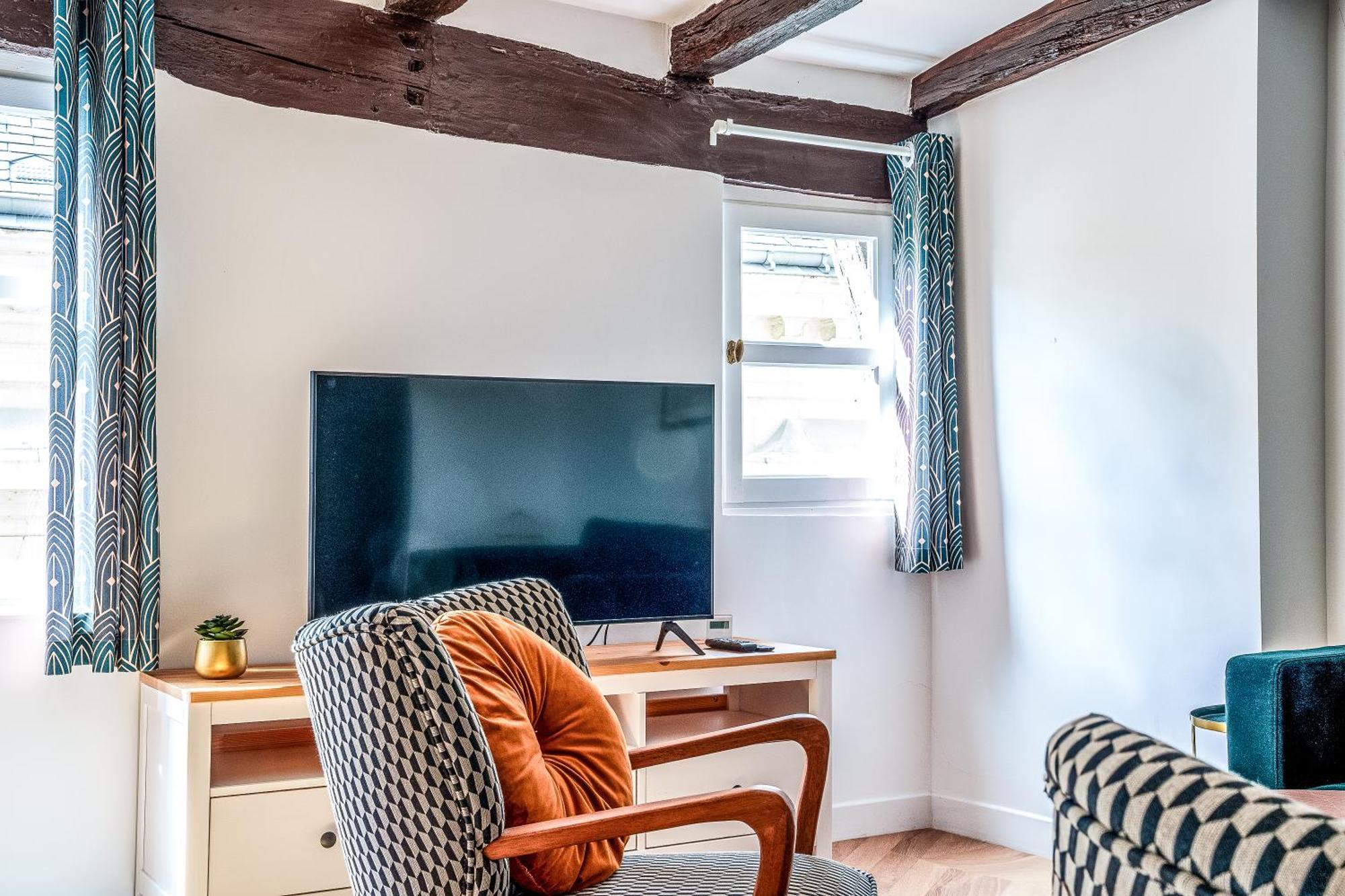 Appartement Tout Confort Vieux Tours Avec Parking Prive 4P 외부 사진